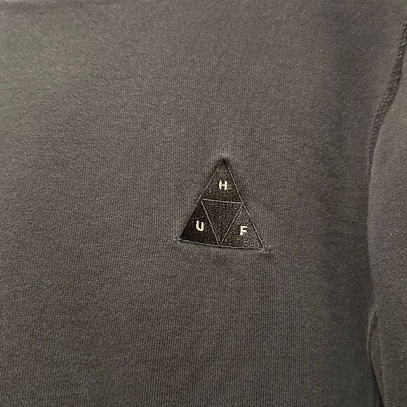 HUF Black Pullover Hoodie Men’s Women’s Unisex Small - Picture 2 of 10